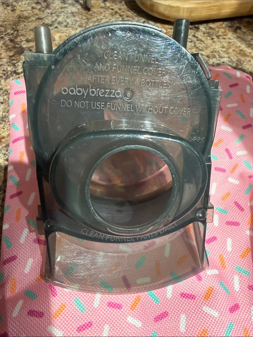 Replacement Funnel Cover for Baby Brezza